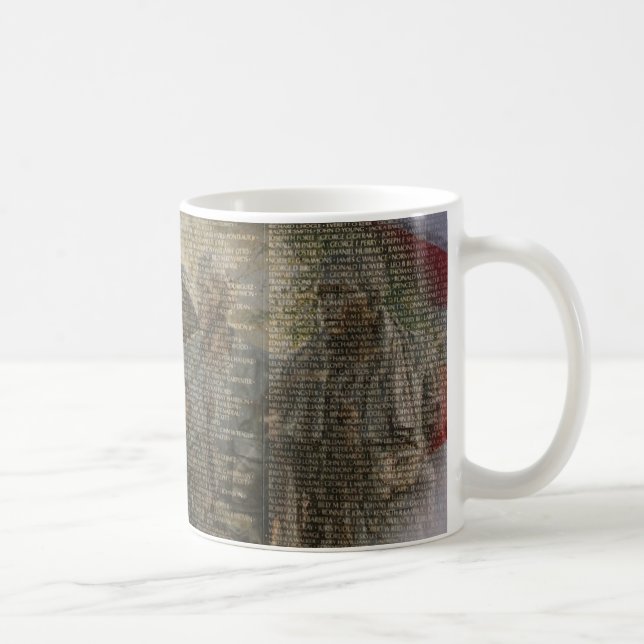 Vietnamveteranernas hyllning kaffemugg (Höger)