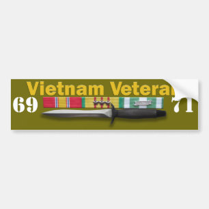 Vietnamveteranstjänst - Bildstämpel Bildekal
