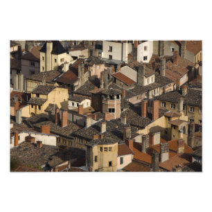 Vieux Lyon (Gammel Lyon), Frankrike Fototryck