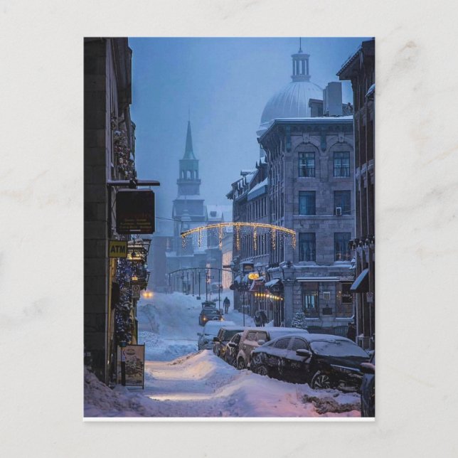 Vieux-Montréal Vykort (Framsida)