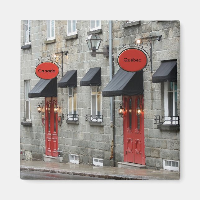 Vieux/Old Quebec Magnet (Framsidan)