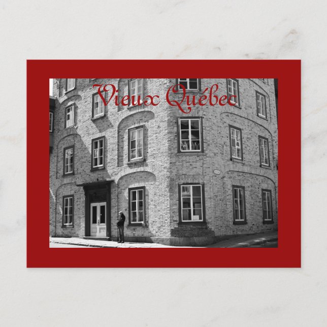 Vieux Quebec-vykort Vykort (Framsida)