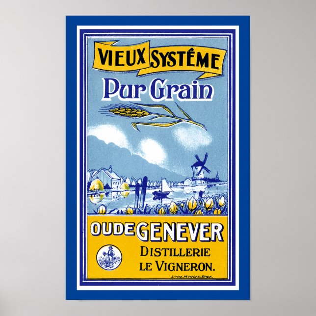 Vieux Systeme Pur Grain Poster (Framsidan)