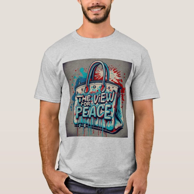 View for Peace Art Collection T Shirt (Framsida)
