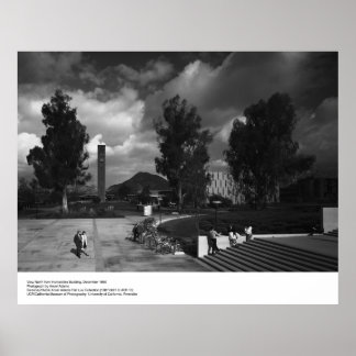 View from Humanities Byggnad, 1966 by Ansel Adams Poster