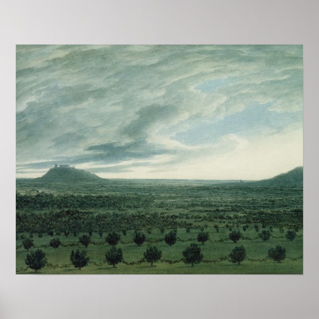 View from Mirabella, c.1782 Poster (Framsidan)