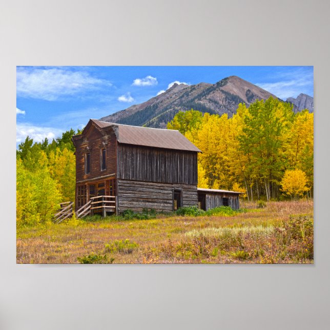 View Hotel, Ashcroft, Colorado Poster (Framsidan)