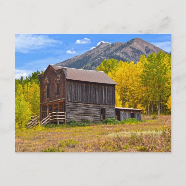 View Hotel, Ashcroft, Colorado Vykort (Framsida)