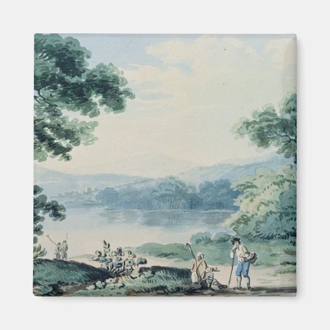 View nära Virginia, County Cavan Magnet (Framsidan)
