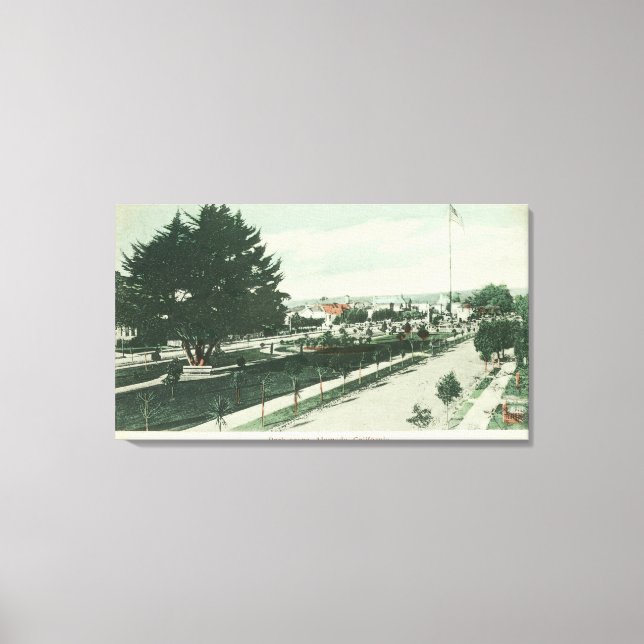 View of a City ParkAlameda, CA Canvastryck (Framsida)