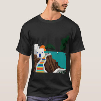 View of a Greek island boy T Shirt