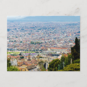 View of Bogota, Colombia Historic District Vykort