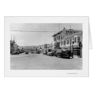 View of BroadwayKing City, CA Hälsningskort