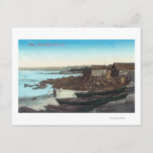View of ChinatownPacific Grove, CA Vykort