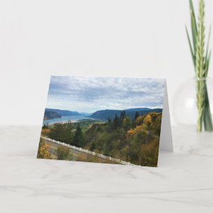 View of Columbia River, Columbia River Gorge, ELLE Kort