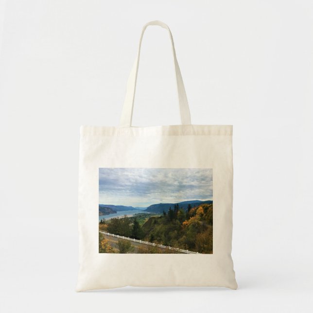 View of Columbia River, Columbia River Gorge, ELLE Tygkasse (Framsidan)
