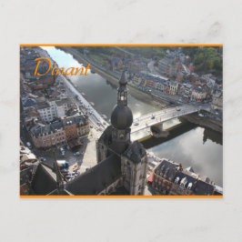 View of Dinant and River Meuse, Belgien Vykort