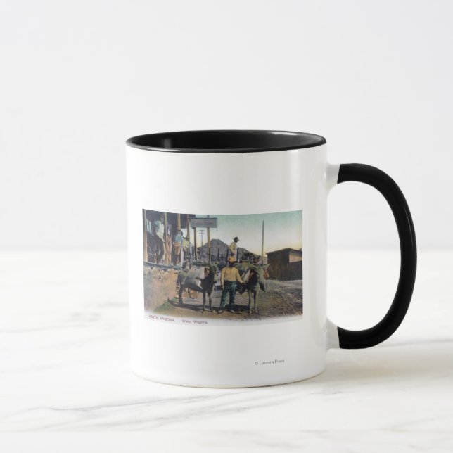View of Donkey Carrying WaterBisbee, AZ Mugg (Höger)
