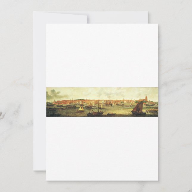 View of Dordrecht from the North by Adam Willaerts Inbjudningar (Framsida)