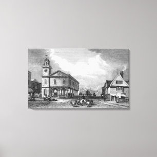 View of Faversham, Kent, 1832 Canvastryck