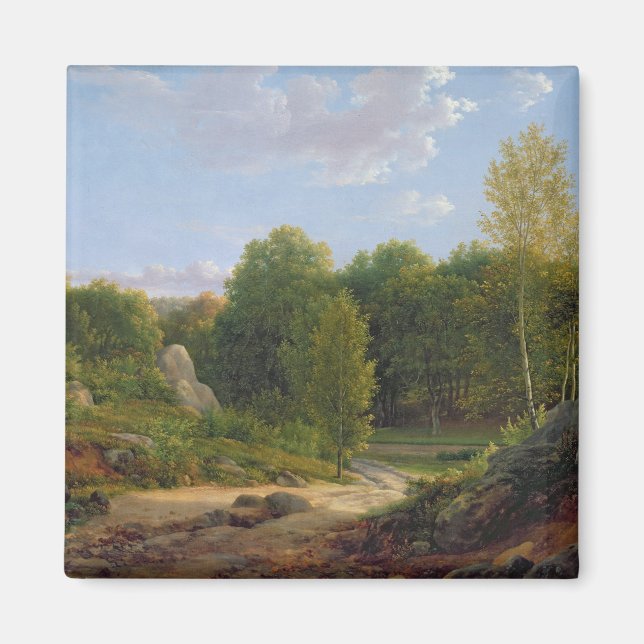View of Fontainebleau Forest, 1829 Magnet (Framsidan)