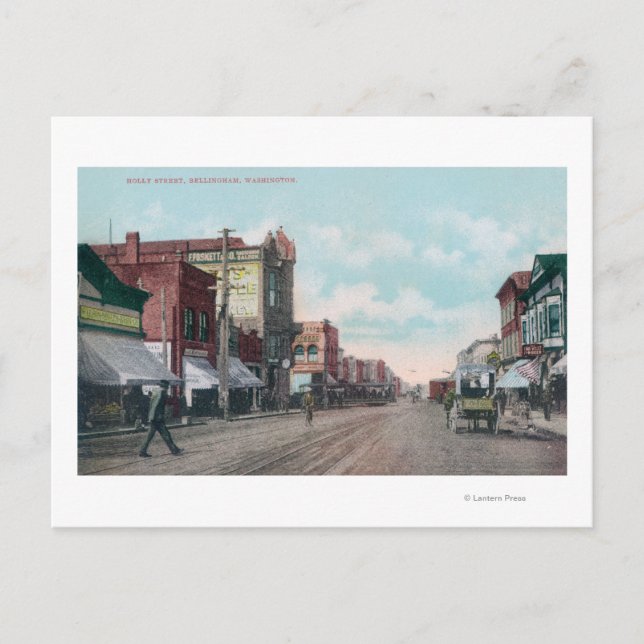 View of Holly StreetBellingham, WA Vykort (Framsida)