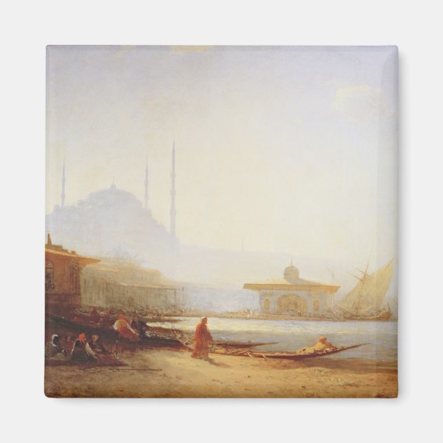 View of Istanbul, 1864 (oil on canvas) Magnet (Framsidan)