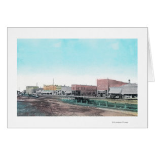 View of Main StreetBlackfoot, ID Hälsningskort