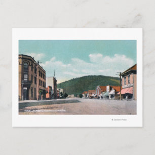View of Main StreetColville, WA Vykort