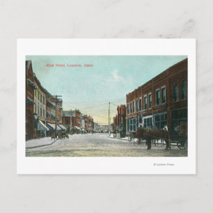 View of Main StreetLewiston, ID Vykort