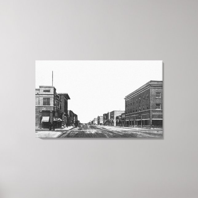 View of Main StreetTwin Falls, ID Canvastryck (Framsida)