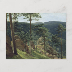 View of Mount Brocken, 1829 Vykort
