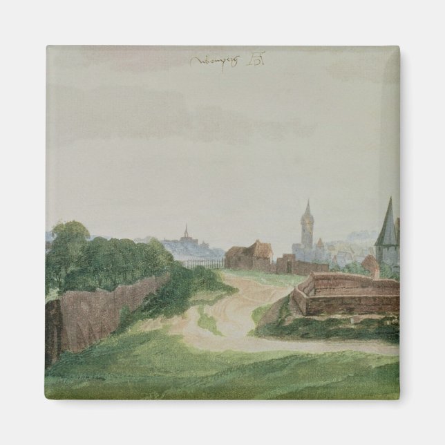 View of Nürnberg, 1496-97 Magnet (Framsidan)