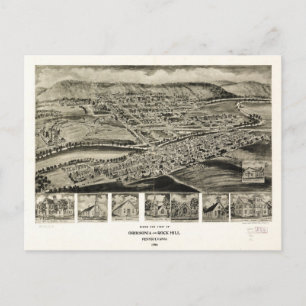 View of Orbisonia & Sten Backe, Pennsylvania (1906 Vykort