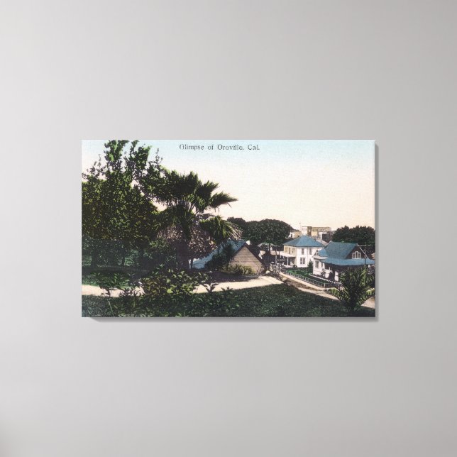 View of Oroville ResidencesOroville, CA Canvastryck (Framsida)