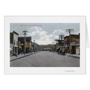 View of Plaza, Tahquitz Canyon Hälsningskort