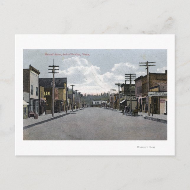 View of Plaza, Tahquitz Canyon Vykort (Framsida)