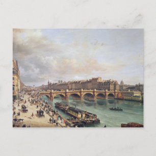 View of Pont Neuf, 1832 Vykort