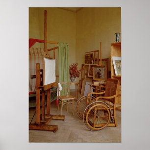 View of Renoir's studio, använd från 1907 Poster