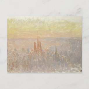 View of Rouen, 1892 (oil on canvas) Vykort
