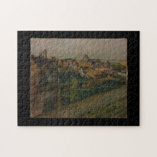 View of Saint-Valéry-sur-Somme Edgar Degas Pussel