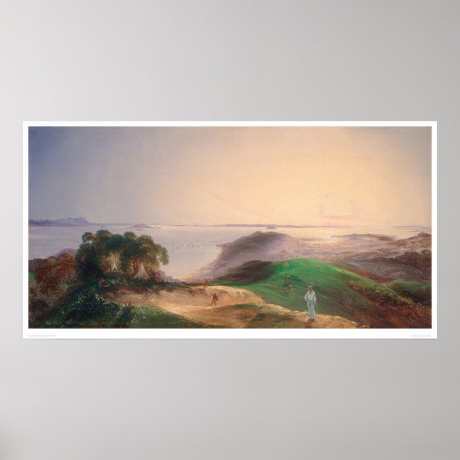 View of San Francisco Bay (0576A) Poster (Framsidan)