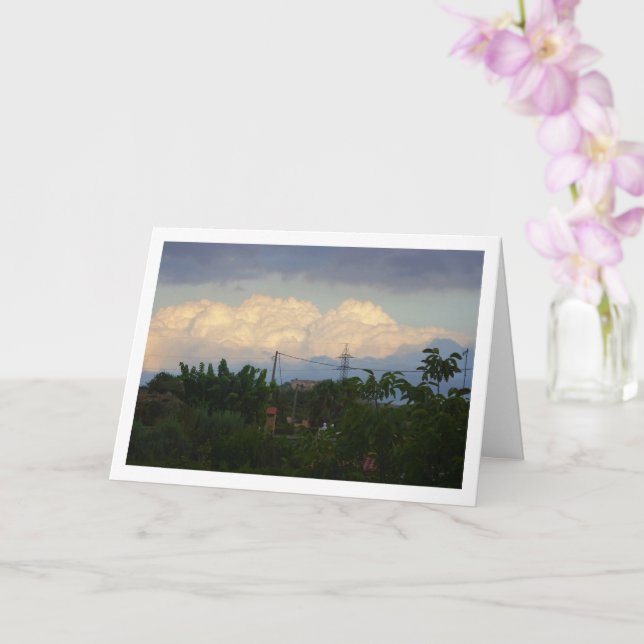 View of San Miguel Monastery, Valencia, Spanien Kort (Orkide)