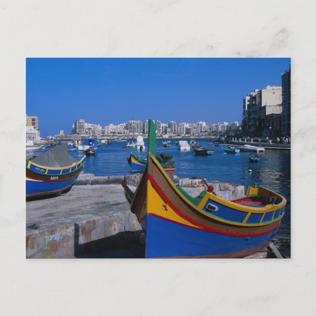 View of St. Julian, Malta Vykort (Framsida)