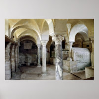 View of St. Paul's Crypt, c.634 AD