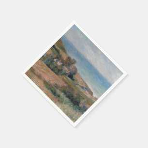 View of the Seacoast nära Wargemont, August Renoir Pappersservett