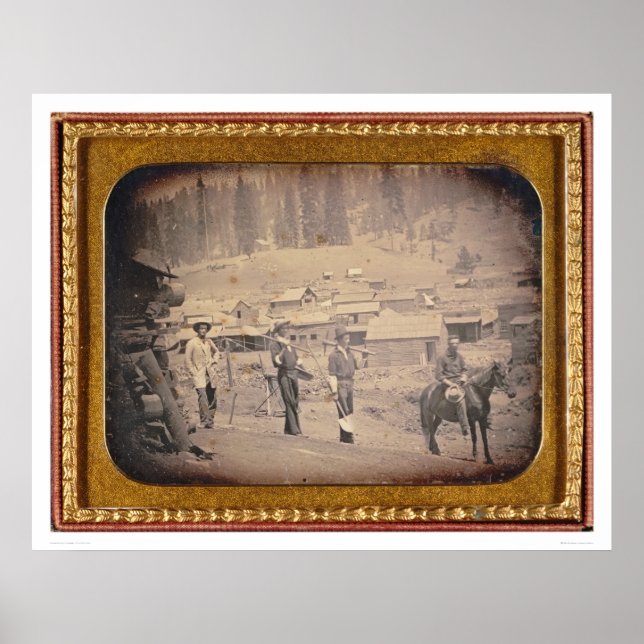 View of the town of Volcano, California (40214) Poster (Framsidan)