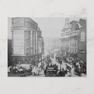 View of Tottenham Court Road, c.1885 Vykort