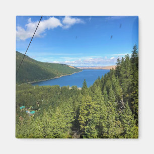 View of Wallowa Sjö, Oregon Magnet