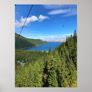 View of Wallowa Sjö, Oregon Poster